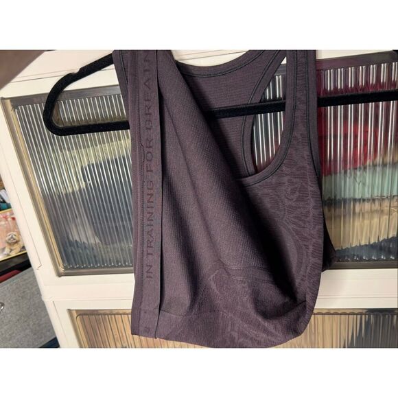 Lululemon Swiftly Tech Racerback Tank, Black Cherry, 8, EUC - Picture 2 of 3